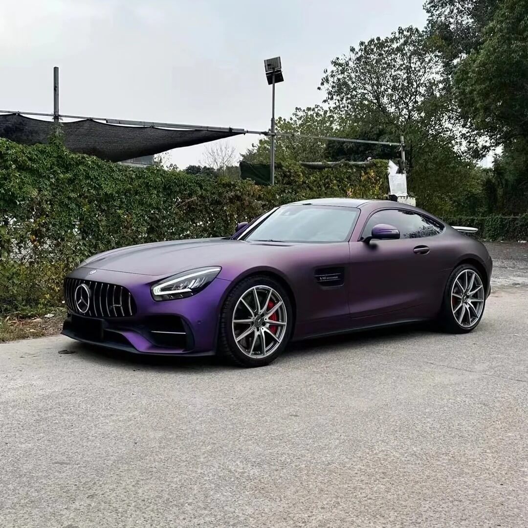 Satin Russian Violet Color PPF