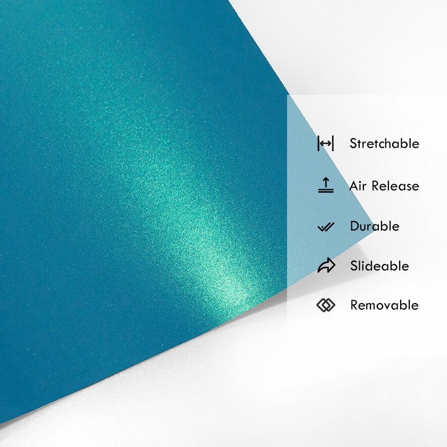 Candy Metallic Sky Blue Vinyl Wrap