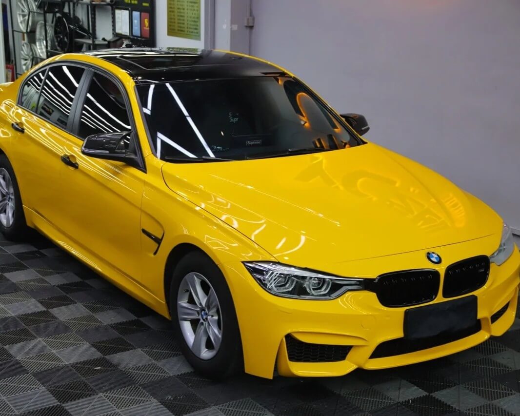 Gloss Sunflower Yellow Vinyl Wrap