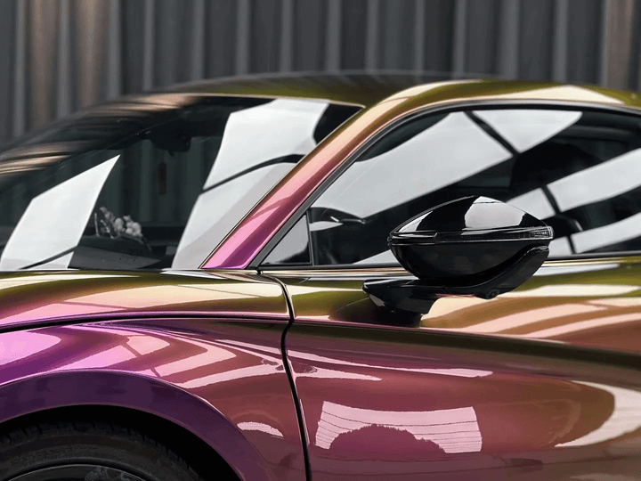 Color Shift Spectrum Purple Gold Vinyl Wrap