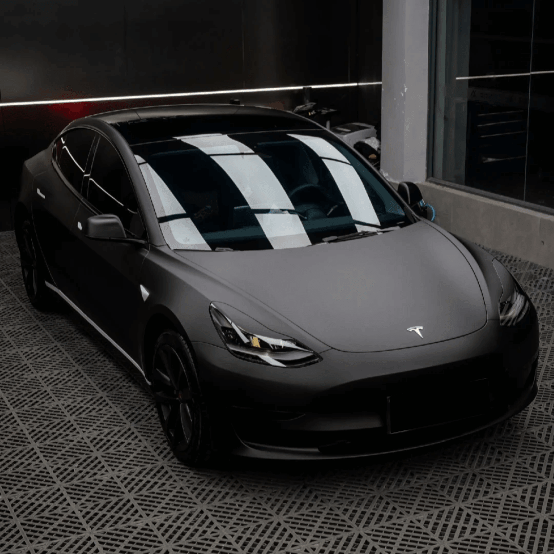 Matte Black Vinyl Wrap