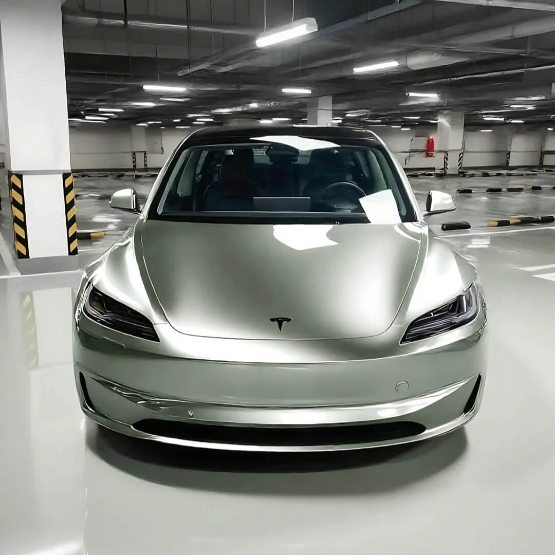 Gloss Metallic Liquid Sage Green Color PPF