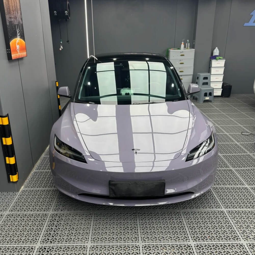 Glossy Smoky Violet Color PPF