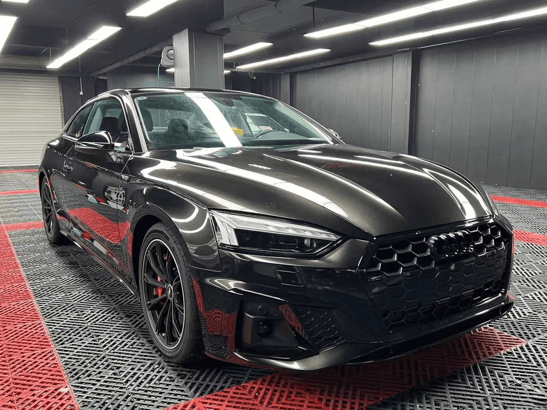 Gloss Metallic Black Vinyl Wrap