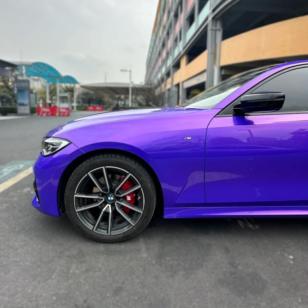 Gloss Metallic Magenta Purple Color PPF