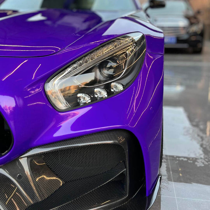 Gloss Metallic Magenta Purple Color PPF