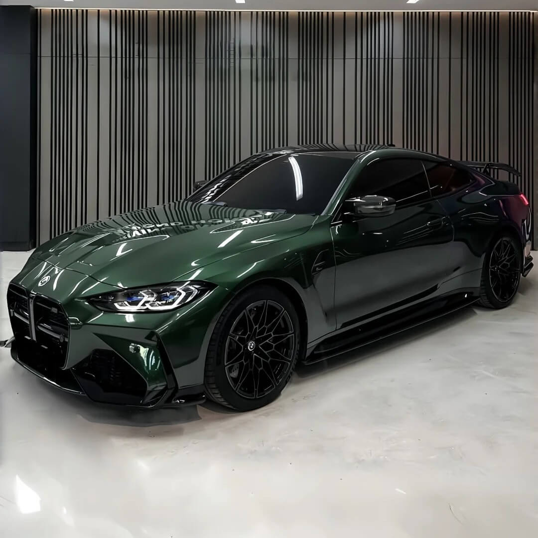 Gloss Metallic Forest Green Color PPF