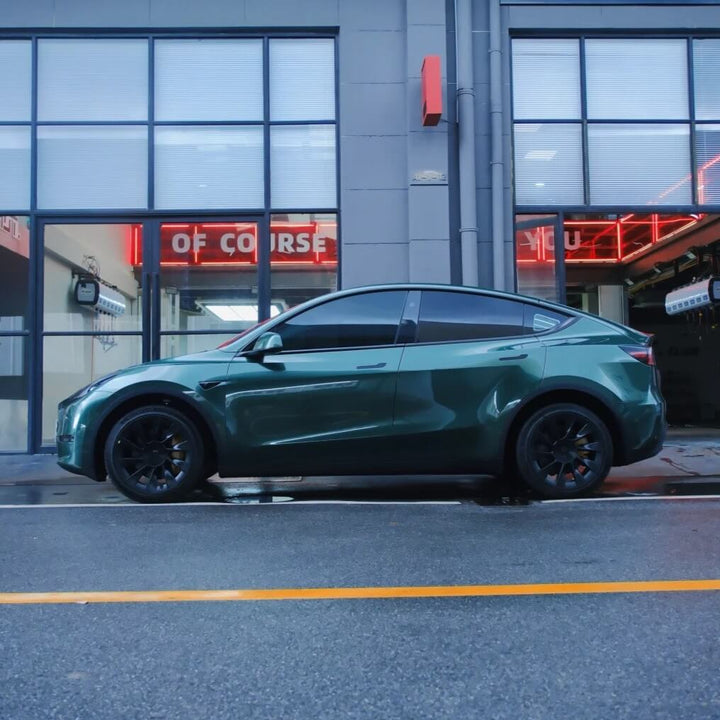 Gloss Metallic Forest Green Color PPF