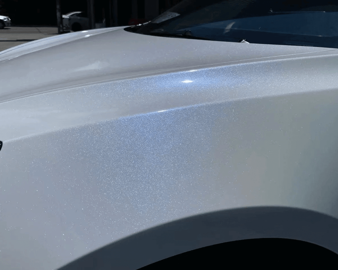 Gloss Glitter White Blue Color PPF