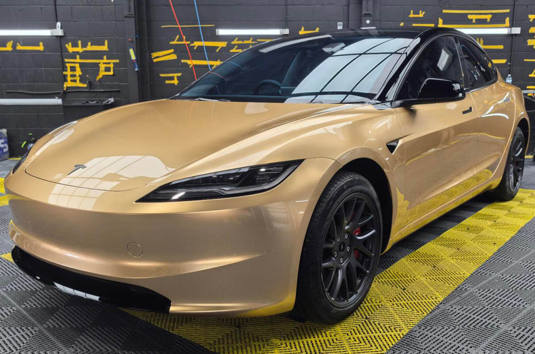 Gloss Metallic Gold Color PPF