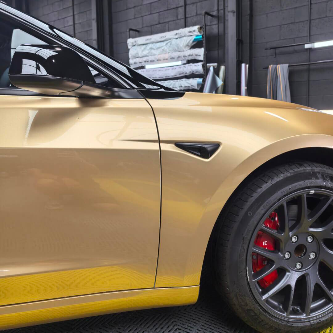 Gloss Metallic Gold Color PPF