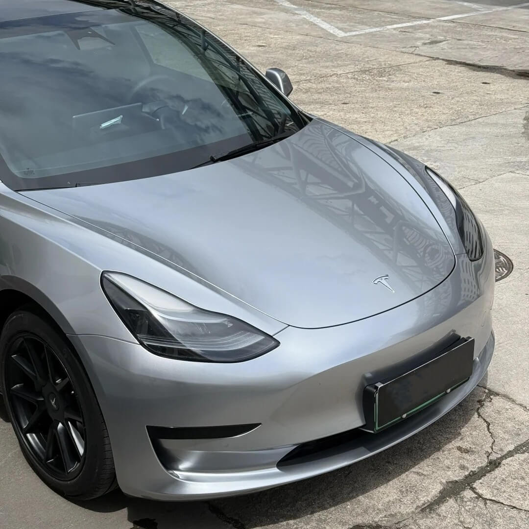 Glossy Metallic GT Silver Color PPF