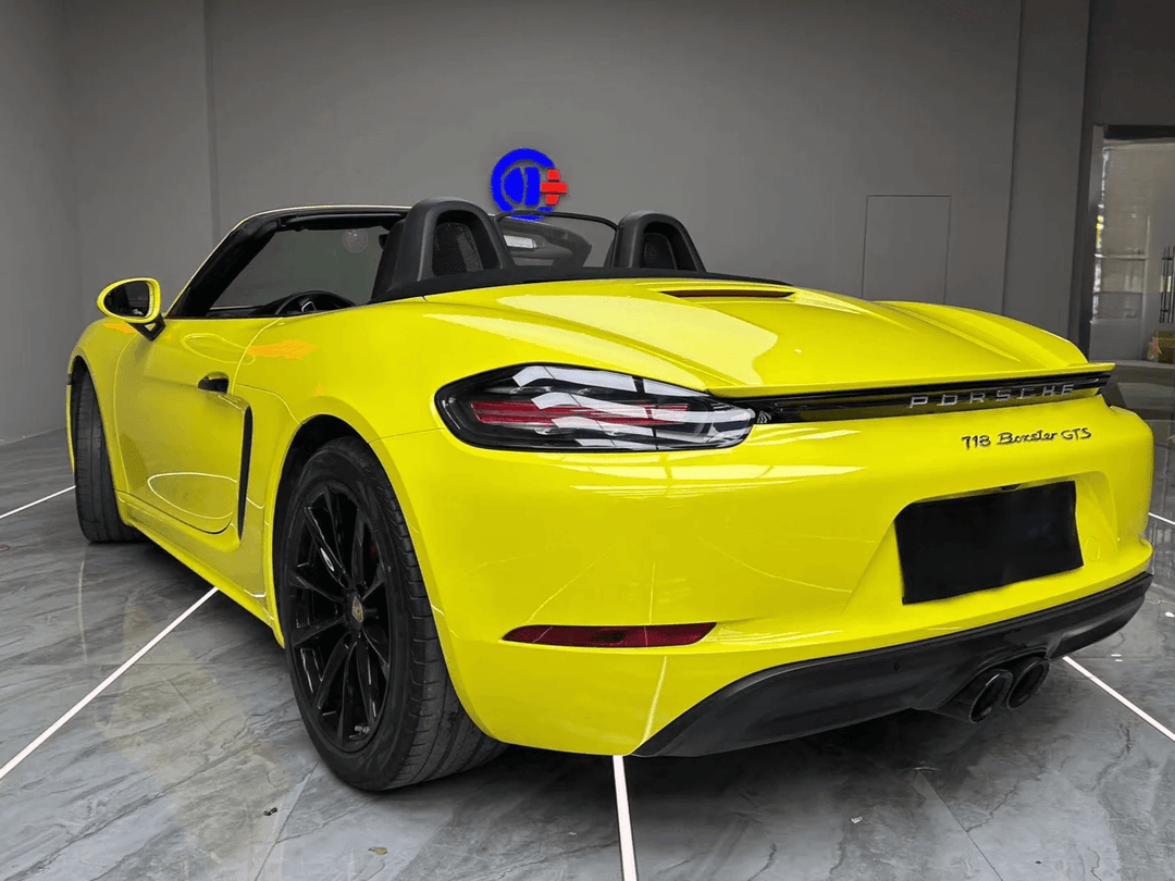 Gloss Lemon Yellow Vinyl Wrap