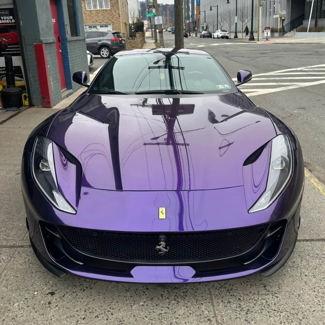 Gloss Metallic Midnight Purple II Vinyl Wrap