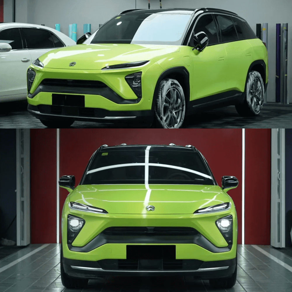 Candy Metallic Pearlescent Yellow Vinyl Wrap