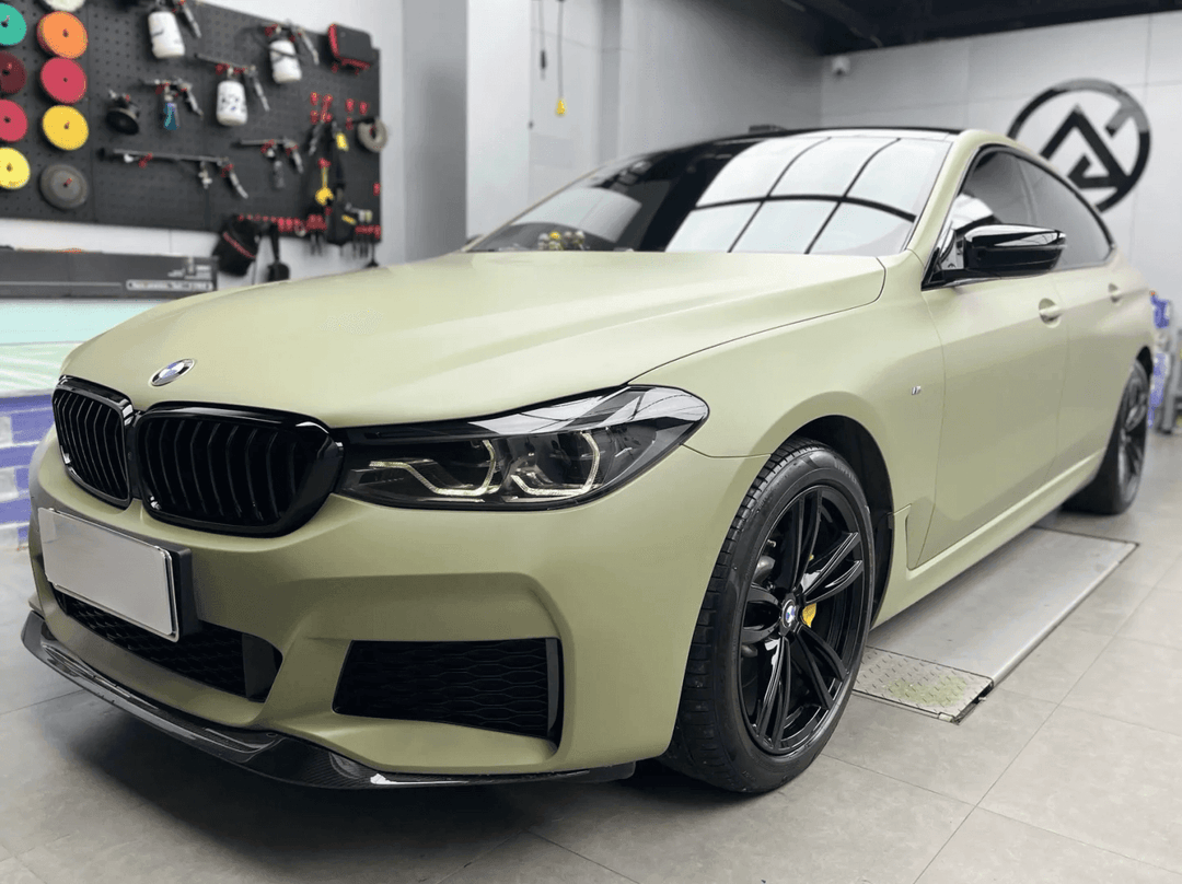 Matte Khaki Green Vinyl Wrap