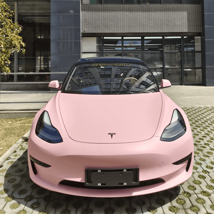 Matte Light Pink Vinyl Wrap