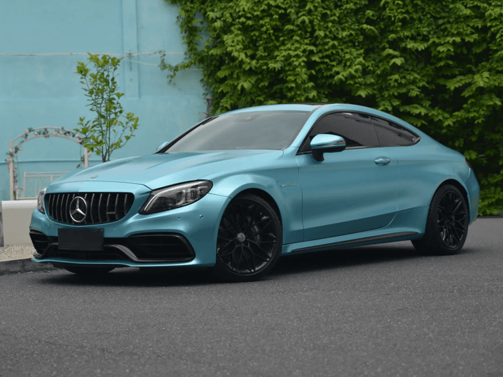 Matte Metallic Lake Blue Vinyl Wrap