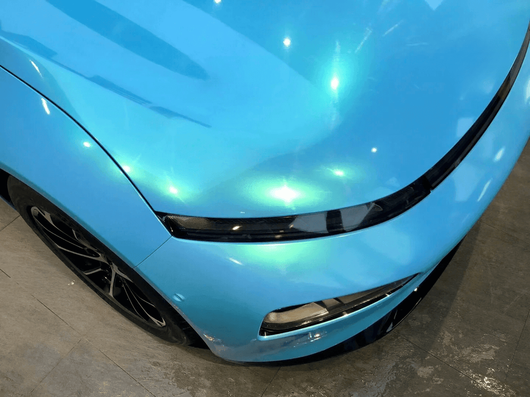 Candy Metallic Sky Blue Vinyl Wrap