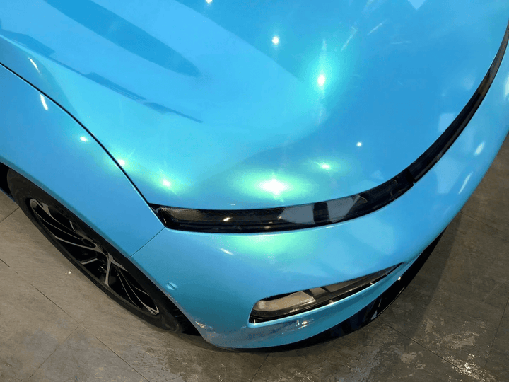 Candy Metallic Sky Blue Vinyl Wrap