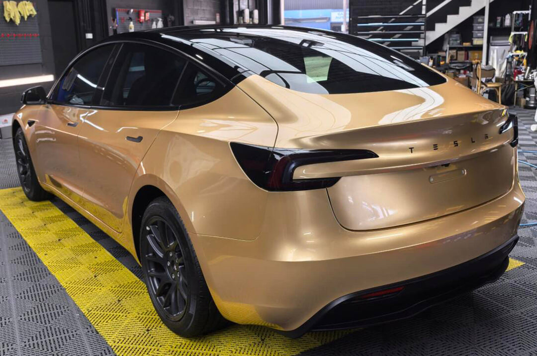 Gloss Metallic Gold Color PPF
