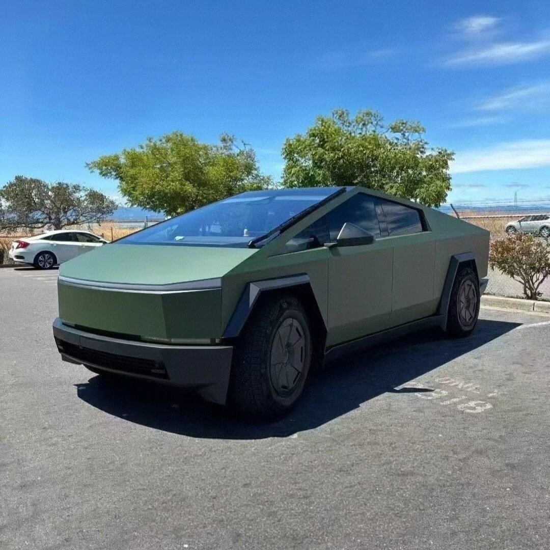 Matte Military Green Color PPF