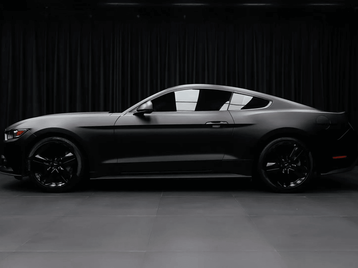 Matte Black Vinyl Wrap