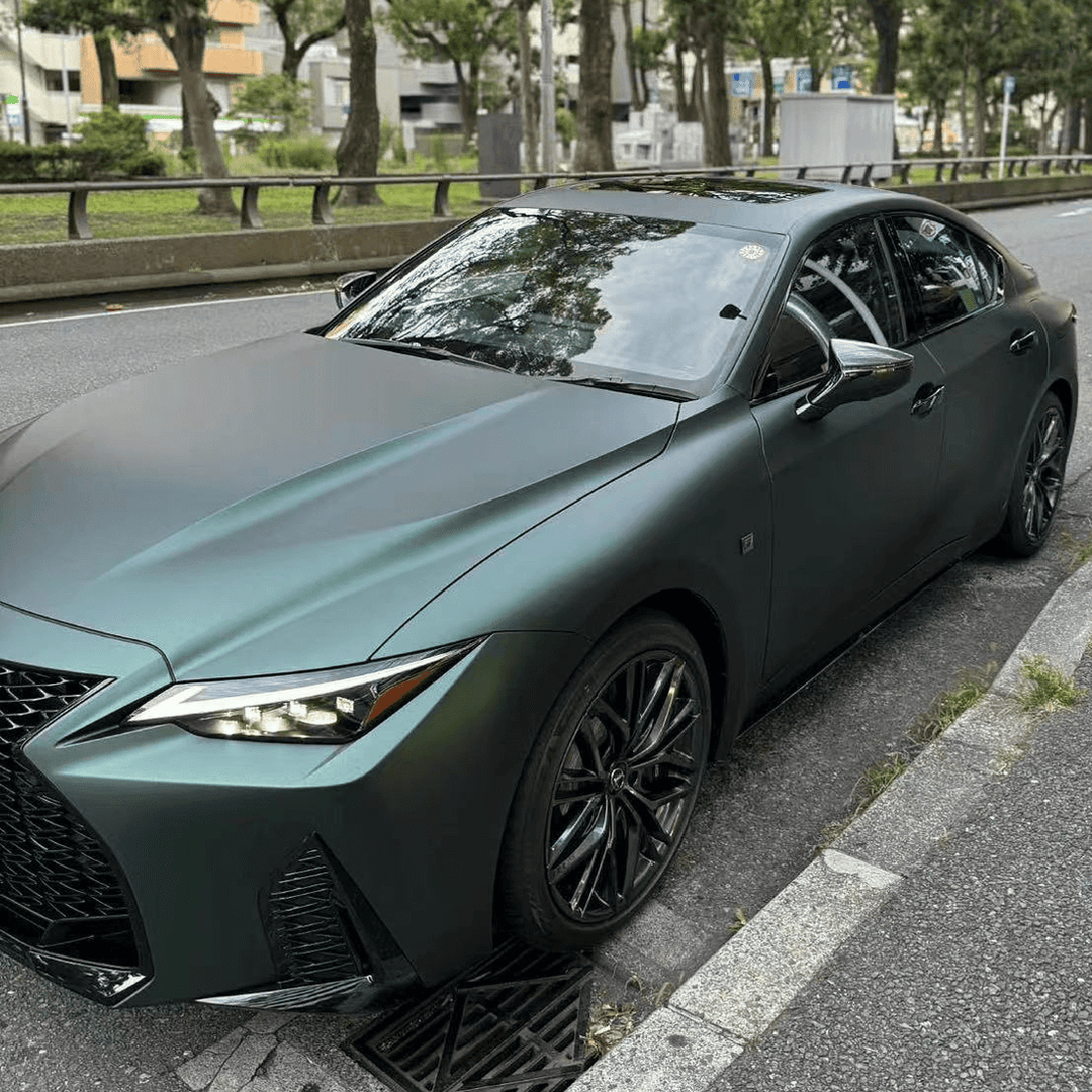 Satin Olive Green Color PPF