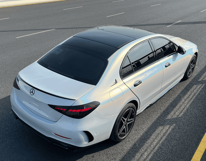 Gloss Laser Flip White Vinyl Wrap