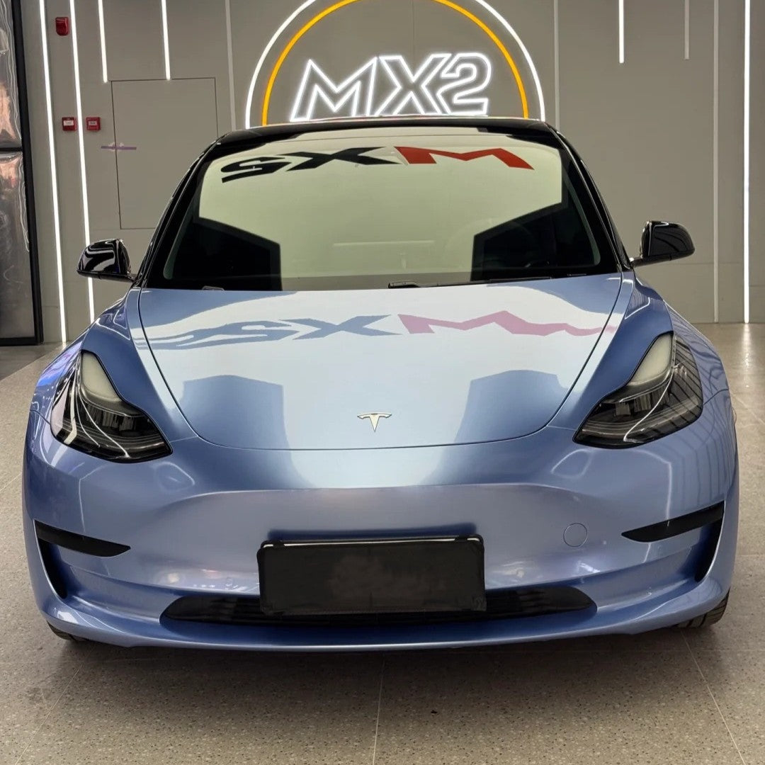 Gloss Metallic Periwinkle Blue Color PPF