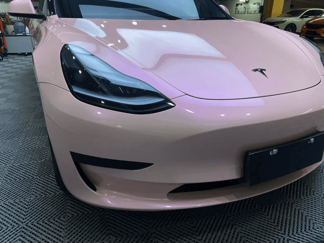 Candy Metallic Pink Purple Vinyl Wrap