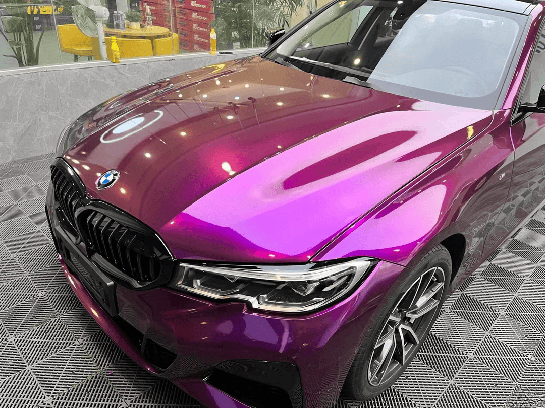 Gloss Metallic Jam Purple Vinyl Wrap