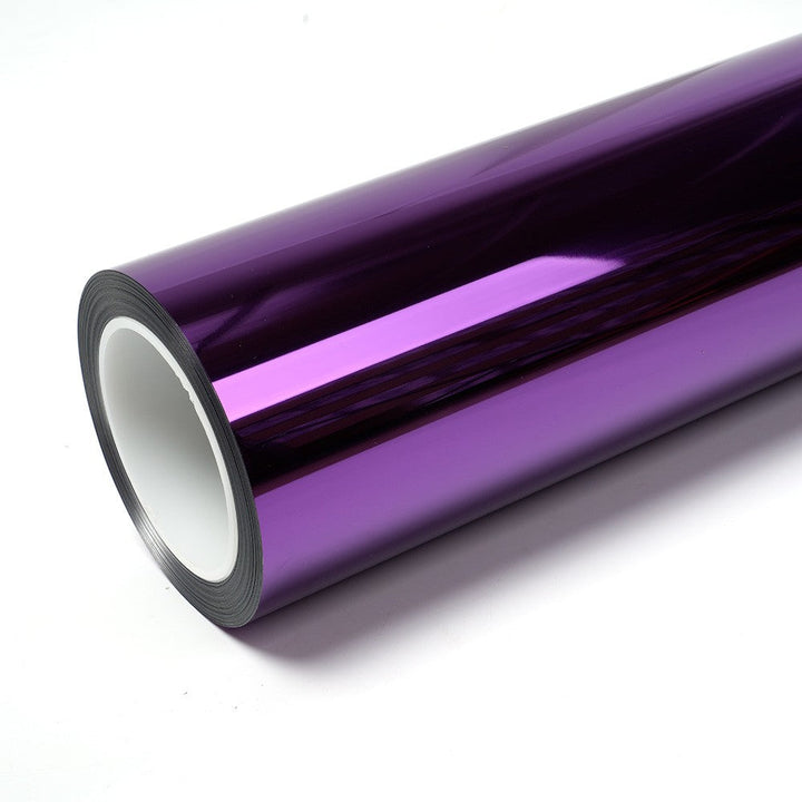 Mirror Chrome Purple Vinyl Wrap
