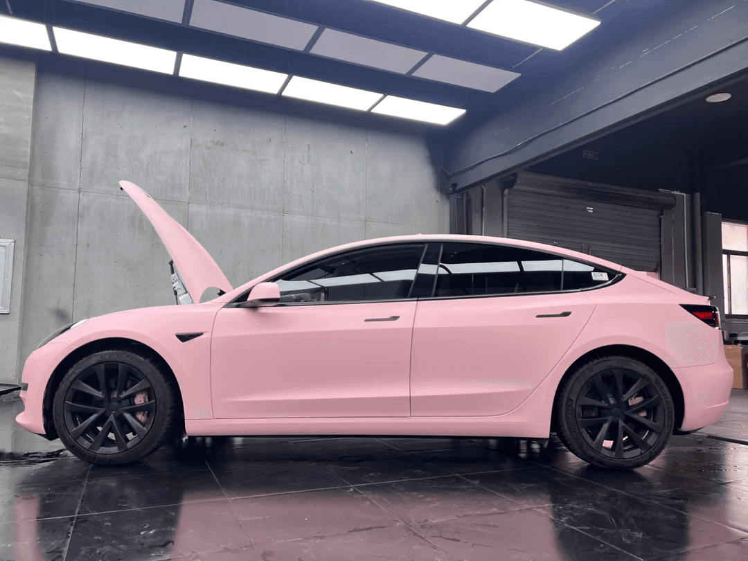 Matte Sakura Pink Vinyl Wrap