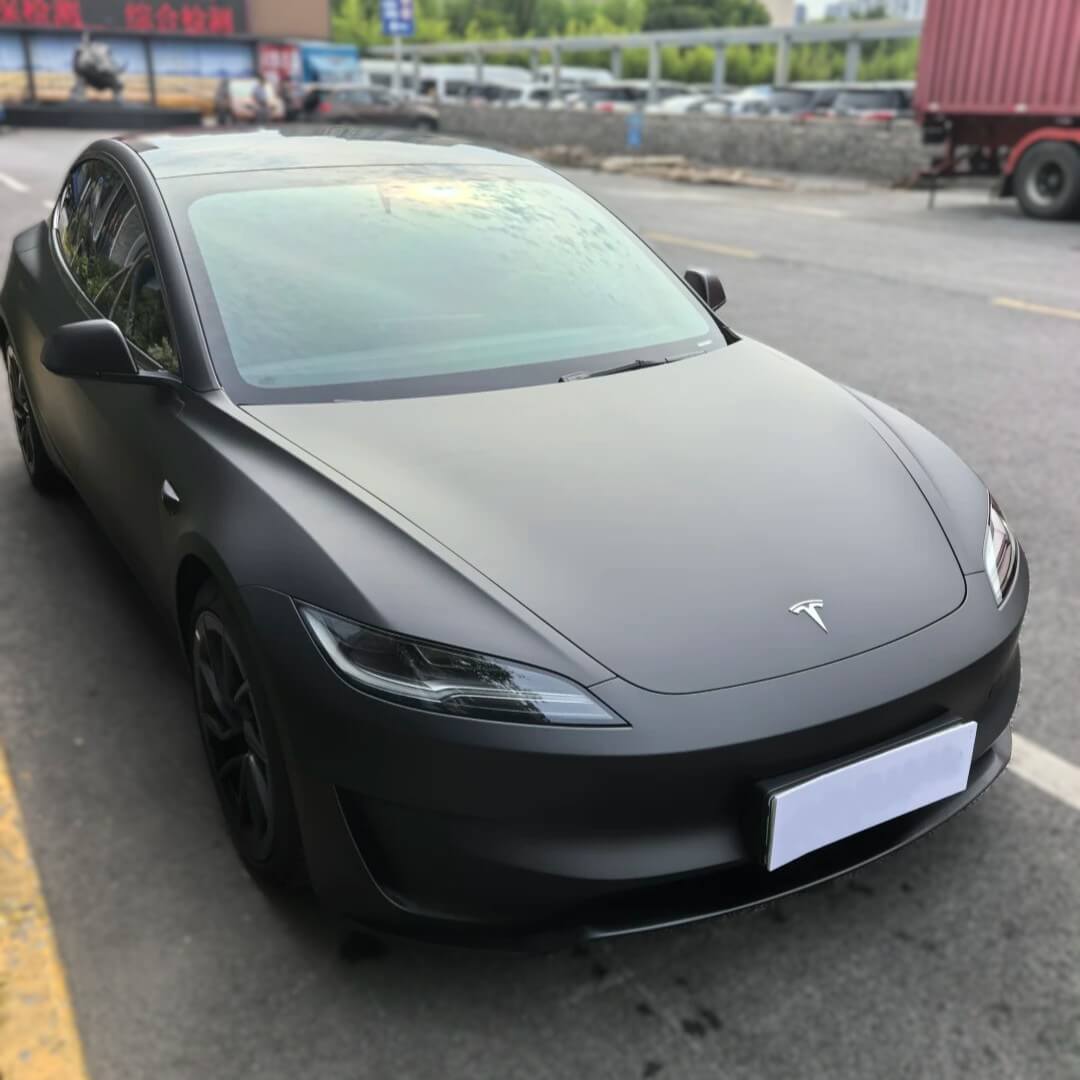 Matte Satin Black Color PPF