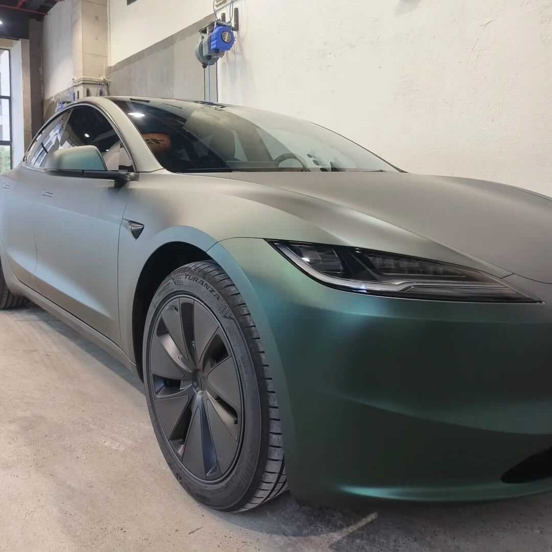 Satin Olive Green Color PPF