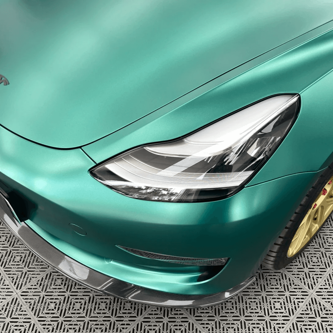 Matte Metallic Emerald Green Vinyl Wrap