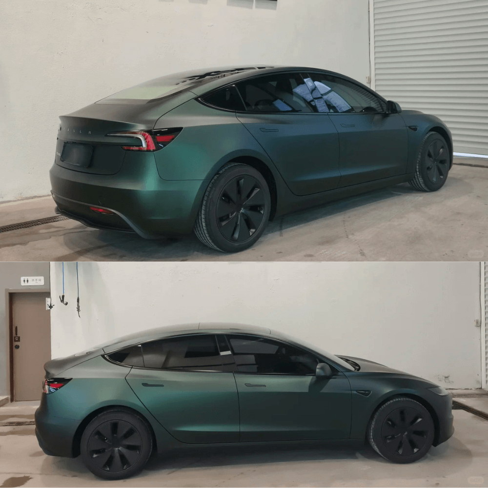 Satin Olive Green Color PPF