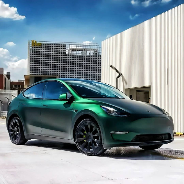 Satin Venom Green Color PPF