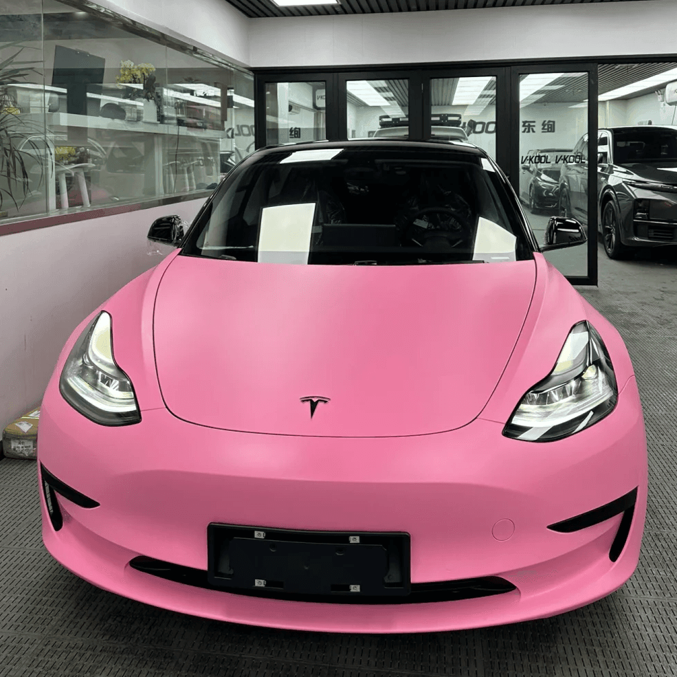 Super Matte Pink Vinyl Wrap