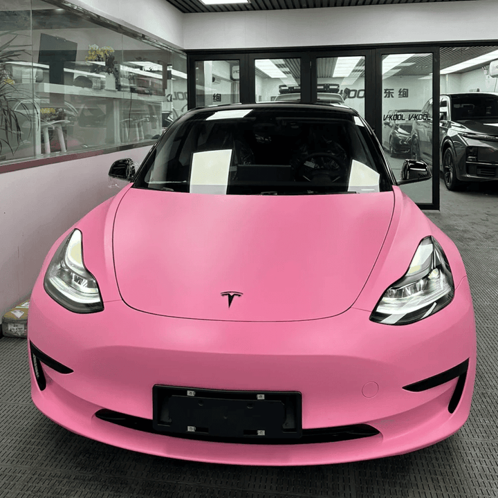 Super Matte Pink Vinyl Wrap