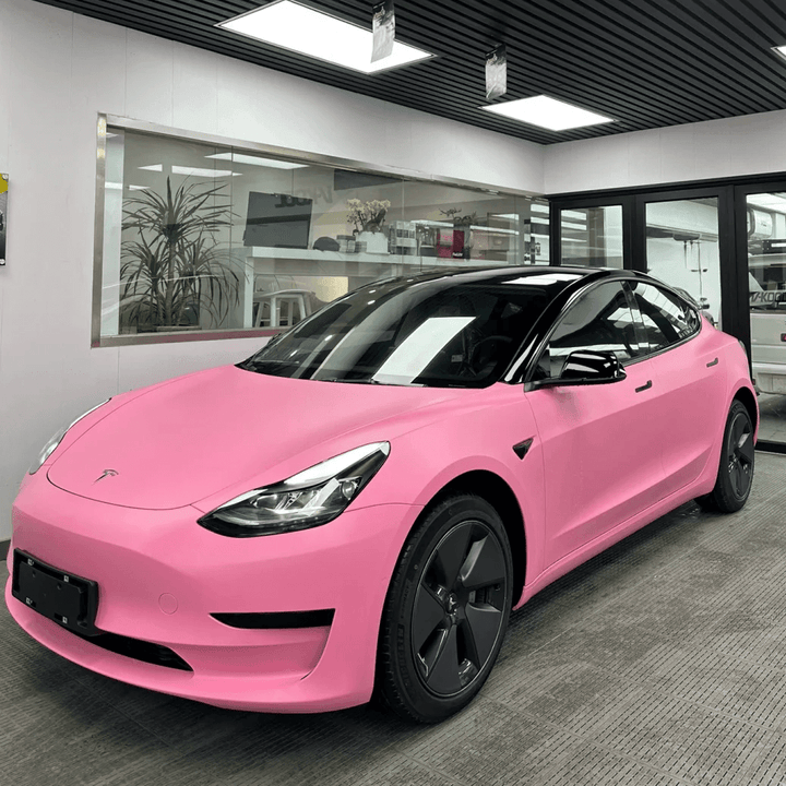 Super Matte Pink Vinyl Wrap