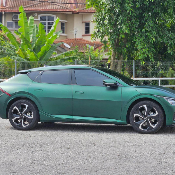 Satin Venom Green Color PPF