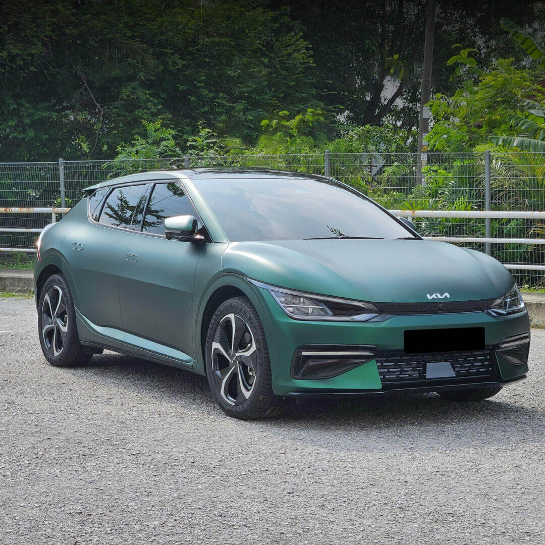 Satin Venom Green Color PPF