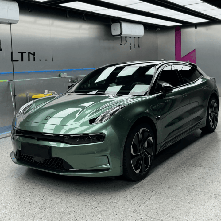 Gloss Metallic Liquid Verde Green Vinyl Wrap